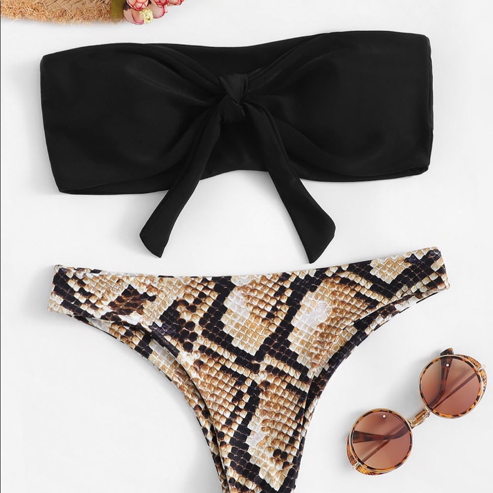 Bandeau Bikini Set NWT